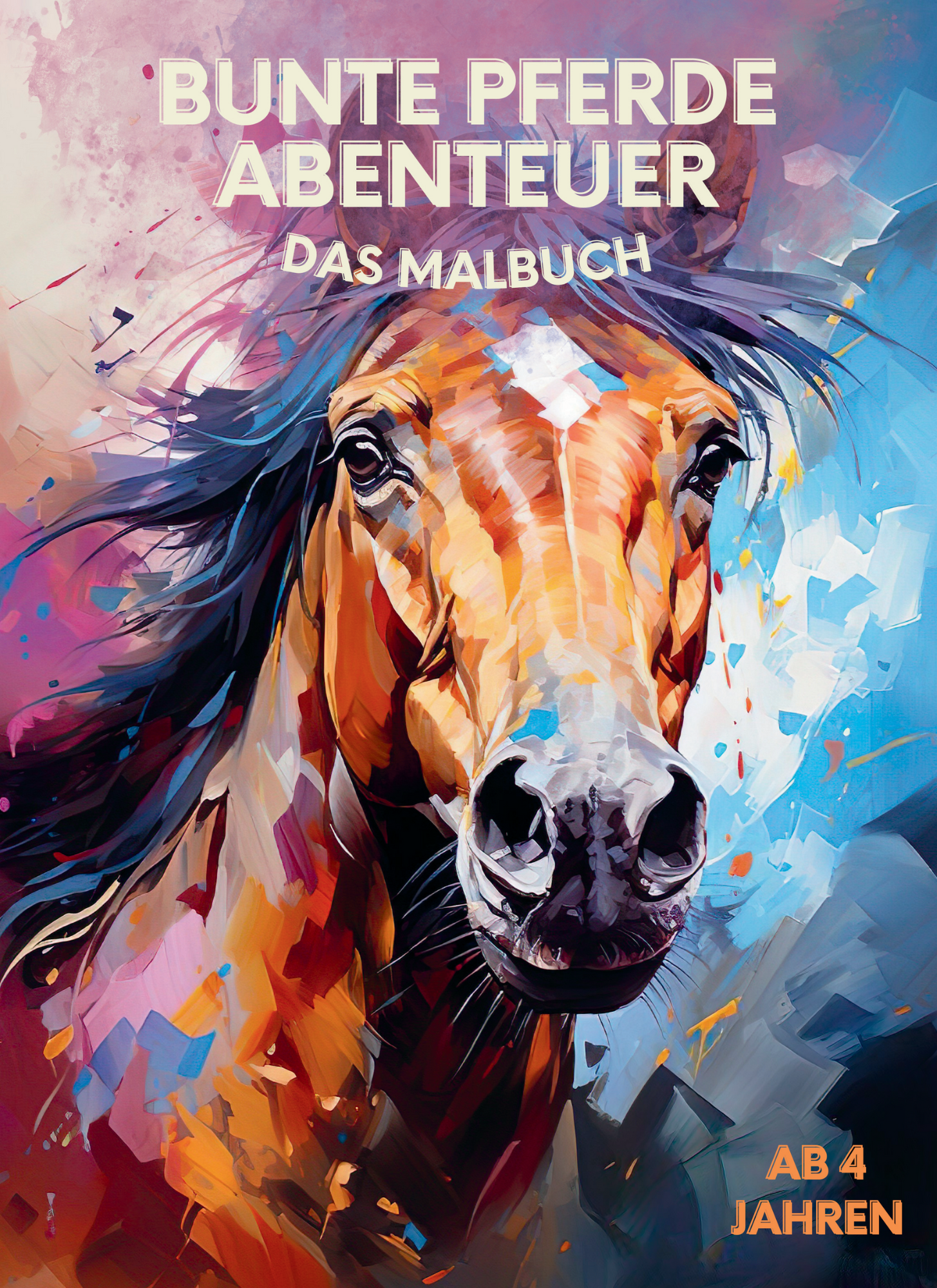 Bunte Pferdeabenteuer - Das Malbuch